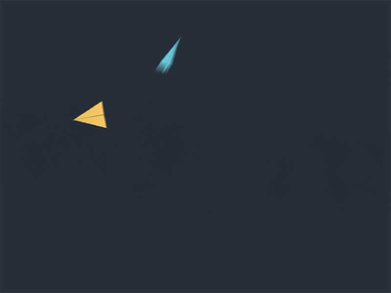 Paper Planes after effects animation animation loop gif gif is life motion design motion graphics school of motion subtle strokes