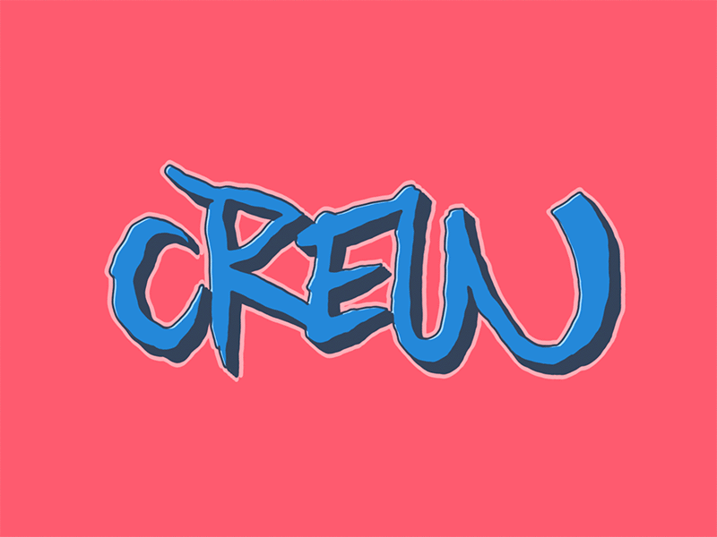 Crew after effects animation animation loop frame by frame frame by frame animation gif gif is life ipad pro motion design motion graphics rough animator roughanimator subtle strokes