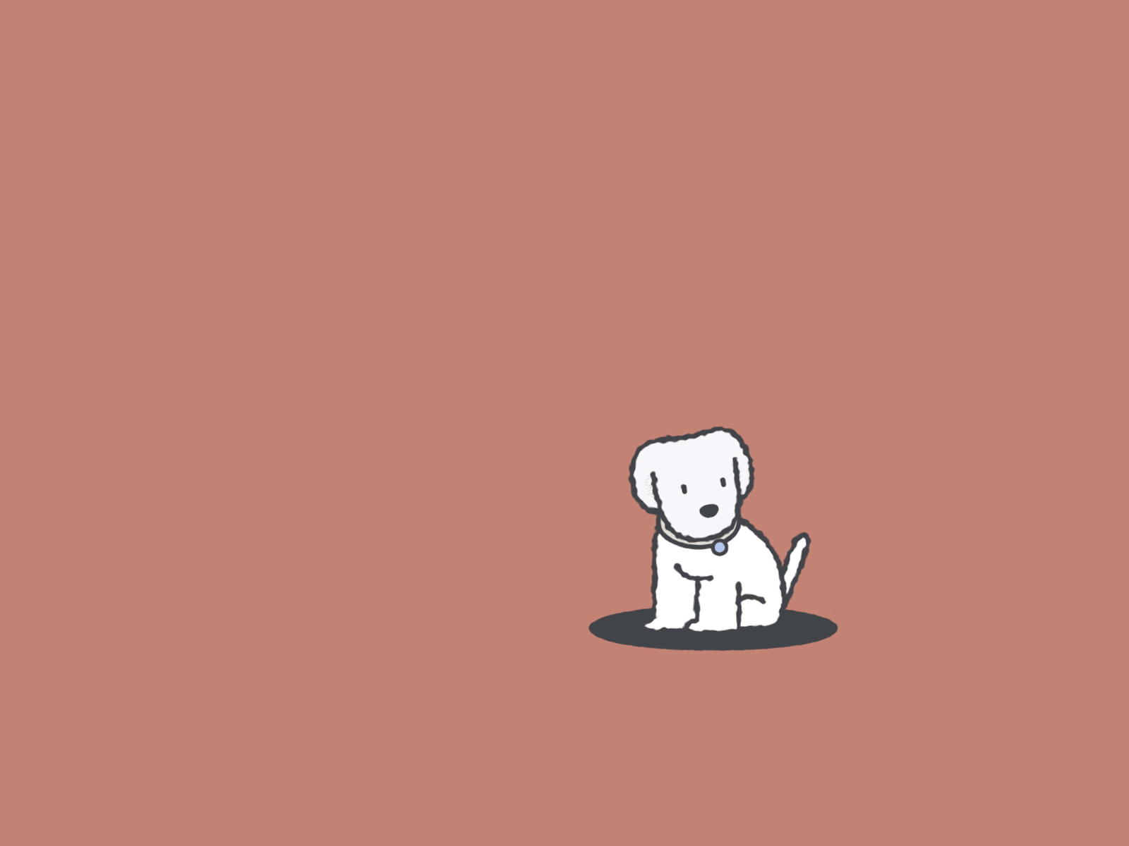 pupper after effects animation animation loop doggo gif gif is life illustration motion design motion graphics pupper subtle strokes