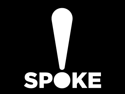 Spoke In Reverse logo reverse spoke
