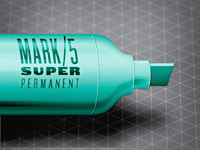 Mark 5 Super Permanent marker photoshop
