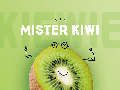 Mister Kiwi fresh fruit green healthy kiwi mister