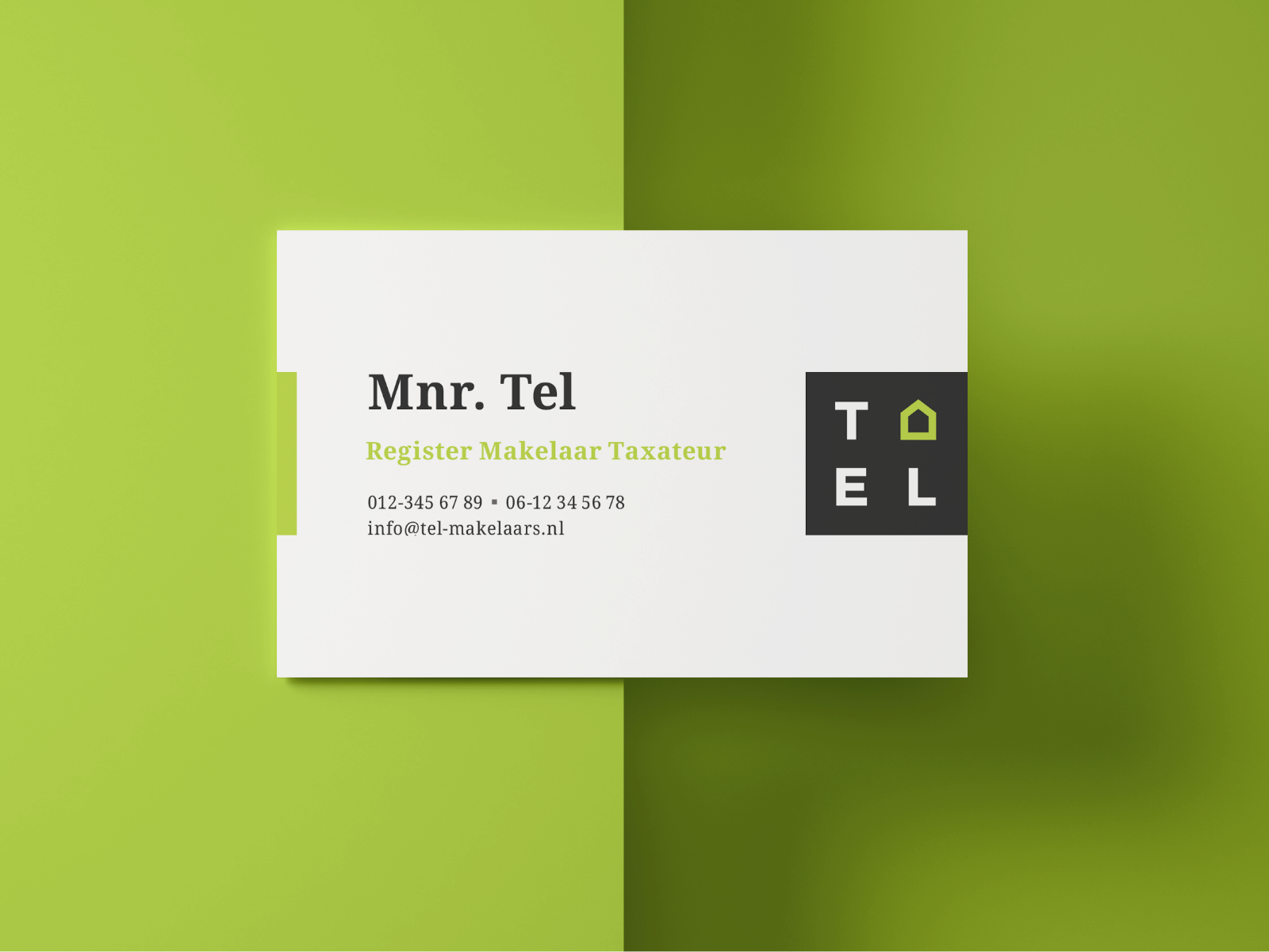 Business Card Of Tel By Supervisual On Dribbble