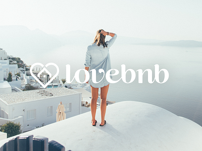 Lovebnb beautiful bnb branding creative design discover europe lifestyle logo love luxurious stylish trip ui webdesign