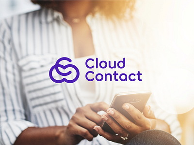 Cloud Contact branding cloud company contact corporate design graphics inspiration logo management mobile network online