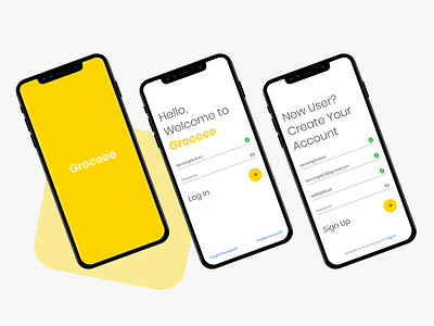 Groceee app - Getting Started