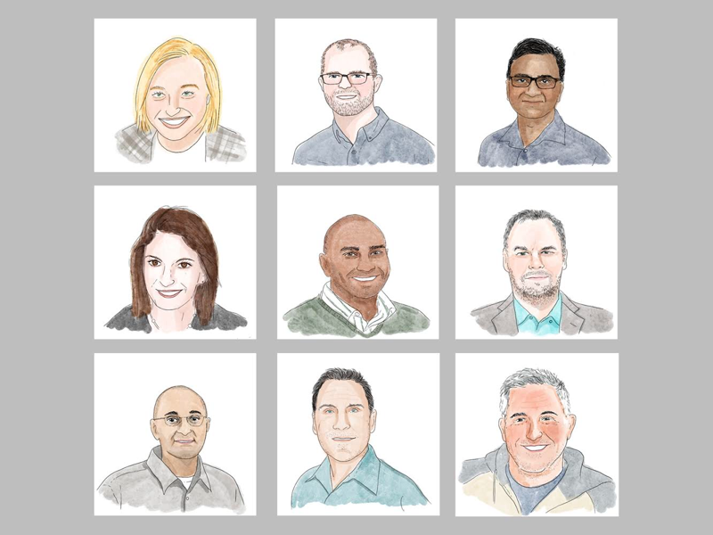 Illustrations for Caavo digital art digital artwork digital artist portraits coloring watercolor argentina procreate illustration drawing
