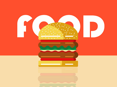 Vector Illustration "Food". Adobe illustrator.