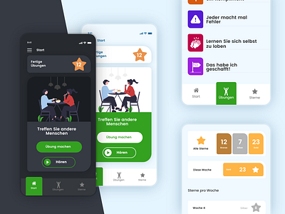 Universal Design: Empowering Accessibility with a Mobile App for adobe experiance design application design disabled mobile app ui user interface design ux ux design