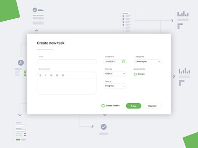 Create Task - Adobe XD Experiment adobe experiance design task task board ui ux ux design