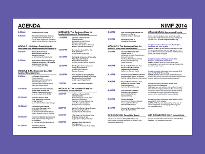 event agenda agenda event print schedule