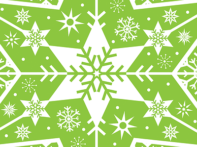 let it snow christmas flat holiday illustrator snow snowflake vector