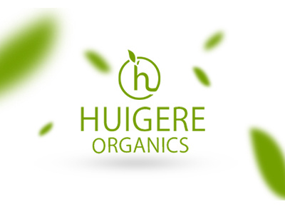 HuigereOrganics Logo branding logo design
