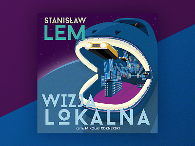 Lem Cover Wizja Lokalna art cover illustration