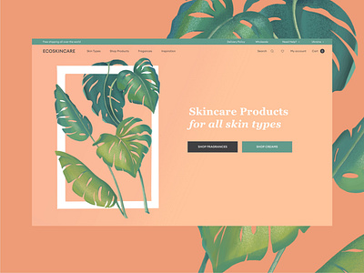 Skincare Web Design