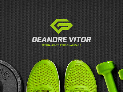 Geandre Vitor - Personal Trainer branding graphic design gym logo logobranding logotipo personal trainer