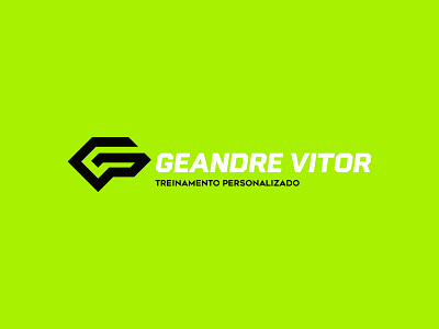 Geandre Vitor - Personal Trainer branding design graphic design gym logo logobranding logotipo personal trainer