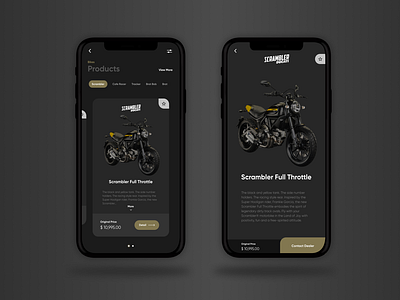 Motorbike Mobile Concept