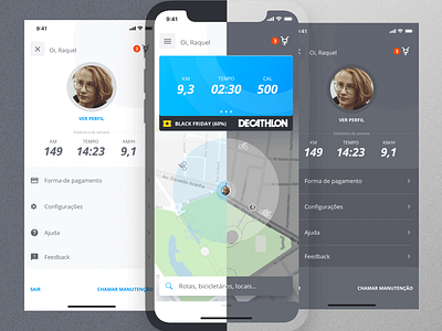 Pedale, um jeito inteligente de pedalar na cidade app bike city interaction navigation ui ux ui