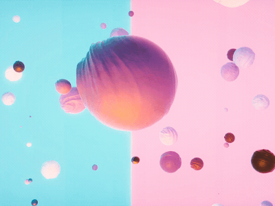 Balls. 3d animation c4d design displacement hdri motion octane render vfx