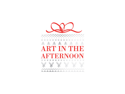 Lander Art in the Afternoon arts and crafts christmas fair gift logo