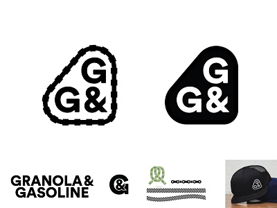 Granola & Gasoline logotype motorsports outdoors snowmobile