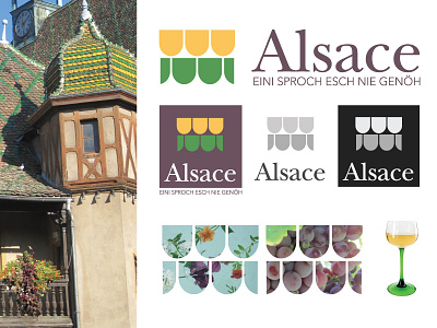Alsace alsace colmar roof tiles wine