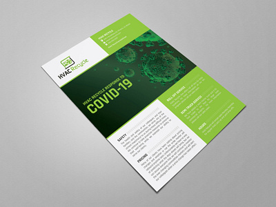 COVID-19 Flyer a4 flyer business corona corona virus coronavirus corporate flyer covid 19 flyer hospital medical