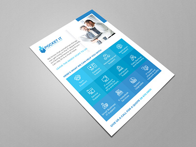 Tech Flyer business corporate flyer flyer design flyer template information technology it psd tech