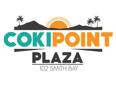 Coki Point Sign advertising design minimal sign storefront