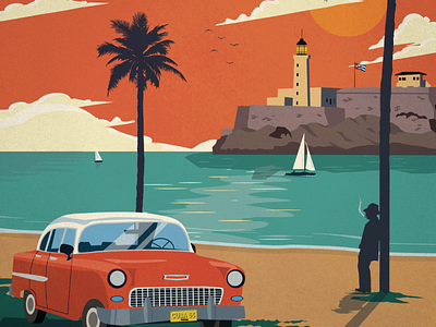 Vintage Havana Poster