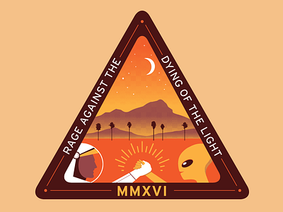 Coachella Shirt alien astronaut cali california coachella concert design fun illustration mountains music simple