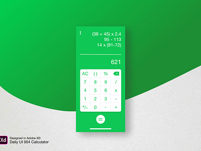 Daily UI 004 Calculator calculator challenge dailyui dailyui 004 design figmadesign