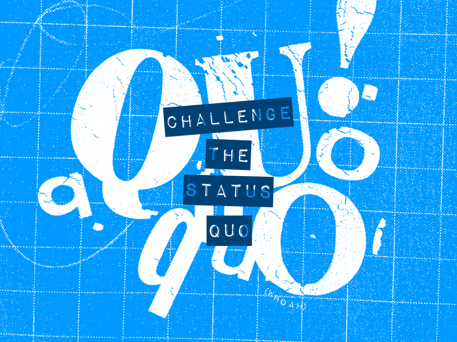 Challenge the Status Quo by Charlotte Nasworthy for NJI Media on Dribbble