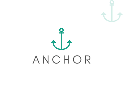 Anchor-Logo Revamp app branding clean colorful design dribble flat graphic icon identity illustration illustrator lettering logo minimal type typography vector web website