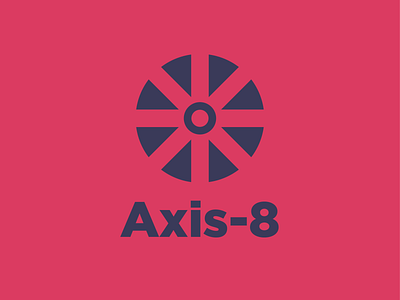 Axis-8 Logo Design Revamp app branding clean colorful design dribble flat graphic icon identity illustration illustrator lettering logo minimal type typography ui vector web