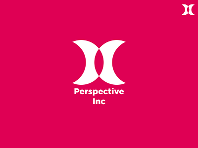 Perspective Inc - Logo app branding clean colorful design dribble flat graphic icon identity illustration illustrator lettering logo minimal mobile type typography vector web