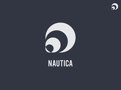 Nautica - Logo app branding clean colorful design dribble flat icon identity illustration illustrator lettering logo minimal mobile type typography vector