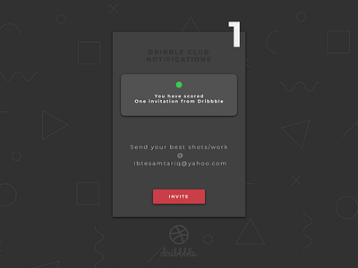 Dribbble Invite