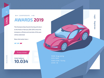 Concept First screen web site 3d affinity concept creative design figma flat future icons idea illustration isometria isometric isometry landing page site ui vector web webdesign