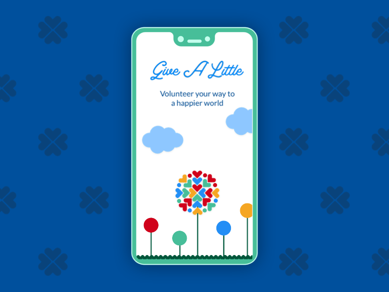 Give A Little - Splash Screen