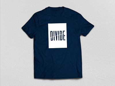 Divide Navy creative design illustration print design t shirt design