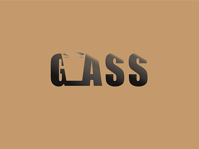 Glass_conceptual concept art creative design graphic design illustration logo design typography