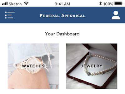 Jewelry appraisal app appraisal dashboard jewelry