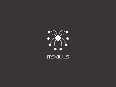 IT-Skills logo reveal animation animation logo motion motion graphics reveal video