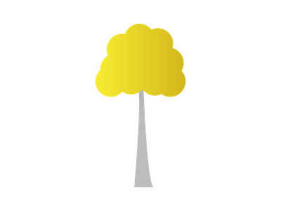 Aspen Tree adobe illustrator aspen clipart design flat icon illustration logo tree vector