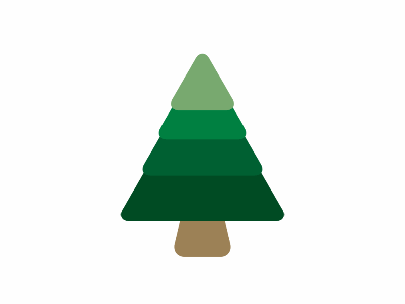 Pine Tree Construction by Zalman Lew on Dribbble