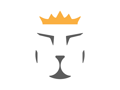 eLion Media adobe illustrator branding crown design elion media flat icon illustration king lion logo round corners vector