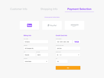 Daily UI :: 002 - Credit Card checkout checkout creditcard dailyui design graphic interface ui