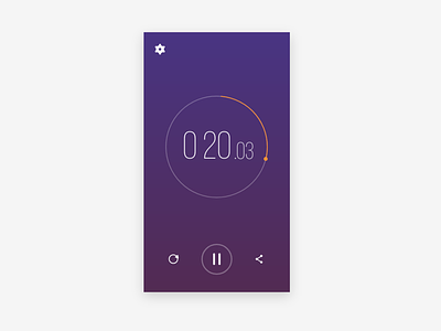 Daily UI 014 :: Countdown Timer dailyui design digital interface ui